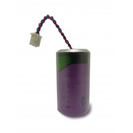Chrono Pile Lithium ER34615 – 3.6V – 19.0Ah + Connecteur 