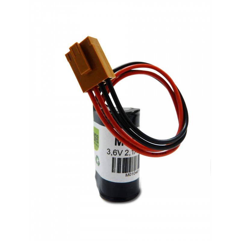 Chrono pile lithium LS173350 3.6V 2100mAh + Connecteur