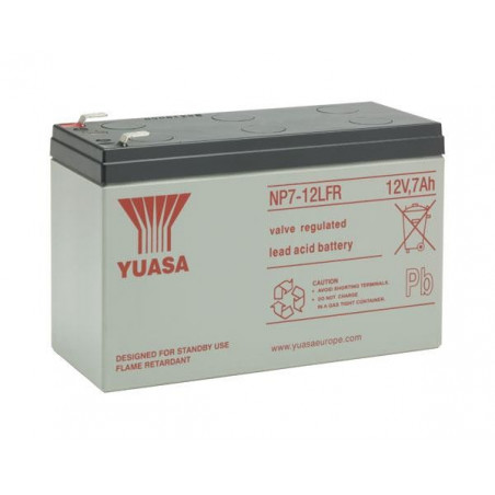YUASA 12V - 7.0Ah - NP7-12FR - AGM - S65