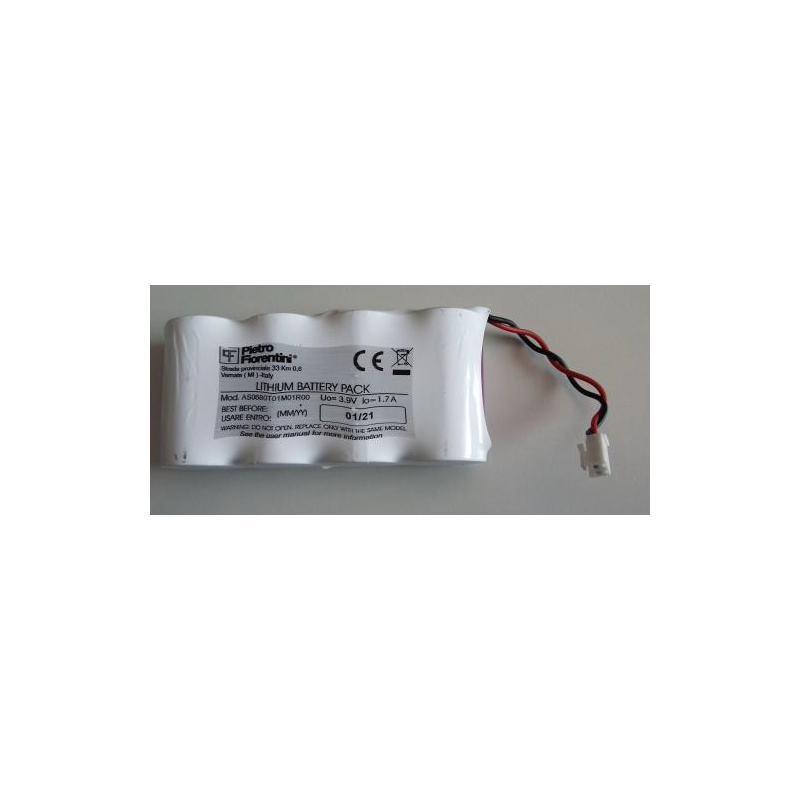 Chrono pack batterie lithium - 3,6V 16,5A + connecteur