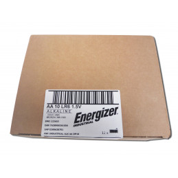 Boite 120 piles LR6 ENERGIZER- AA Industrial - UM3 - 1.5V