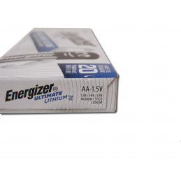Lot de 10 piles LR03 + 10 piles LR6 - Energizer Ultimate Lithium