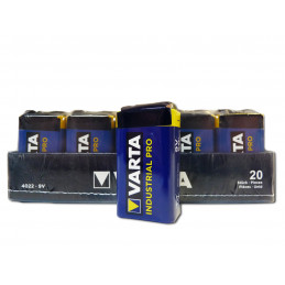 VARTA 6LR61 - 9V Industrial - Boite de 20