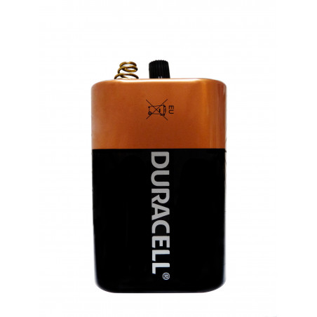 Pile 4LR25 DURACELL - Ecoli - Ressort - PC908 - Alcaline - 6V