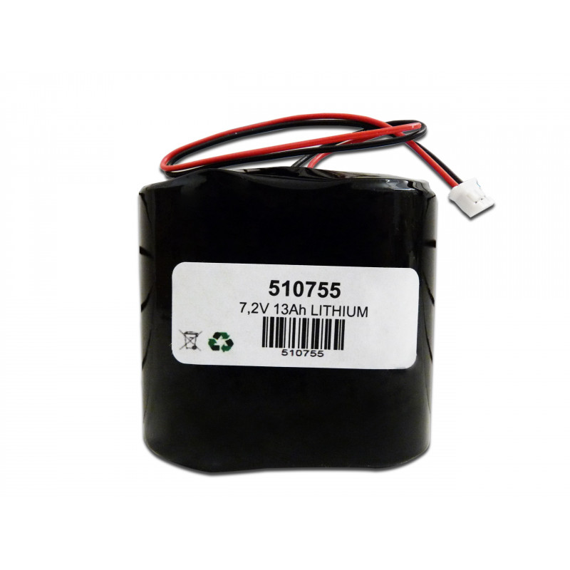 Pile Batterie Alarme NOXALARM - D - LSH20 - 7.2V - 13Ah + Connecteur Pile Batterie Alarme NOXALARM - D - LSH20 - 7.2V - 13Ah + Connecteur