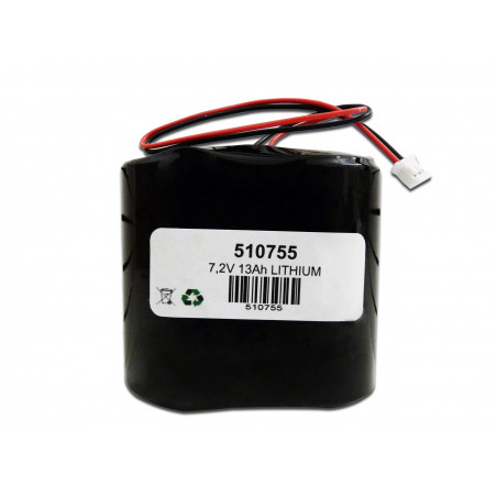 Pile Batterie Alarme NOXALARM - D - LSH20 - 7.2V - 13Ah + Connecteur