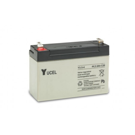 YUASA / YUCEL 4V - 3.5Ah - Y3.5-4 