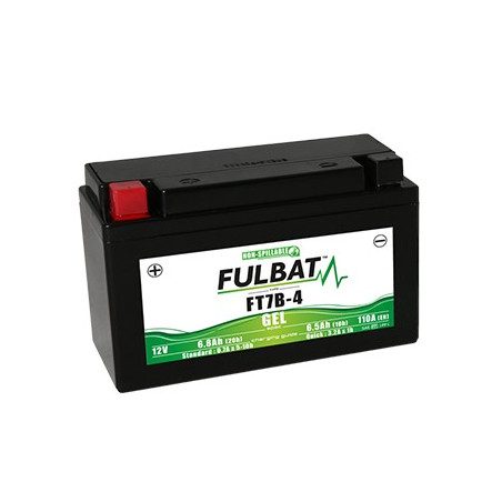 Batterie moto FT7B-4 FULBAT GEL - 12V - 6.8Ah