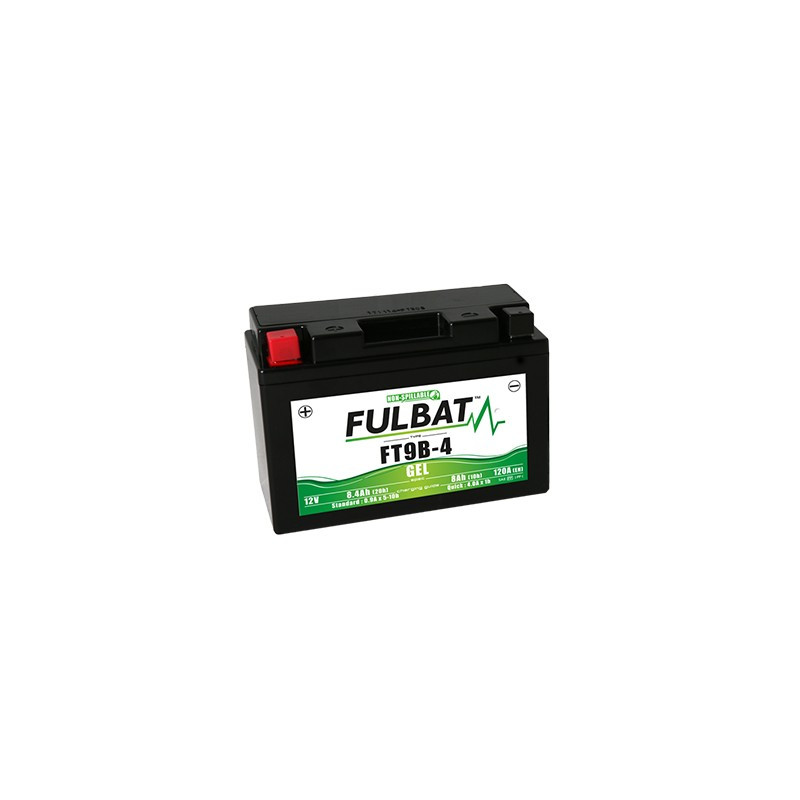 Batterie moto FT9B-4 FULBAT GEL - 12V - 8.4Ah