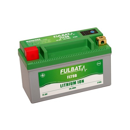 Batterie moto FLT9B FULBAT LITHIUM-ION - 12V - 3Ah