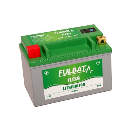 Batterie moto FLTX9 FULBAT LITHIUM-ION - 12V - 3Ah