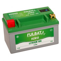 Batterie moto FLTX12 FULBAT LITHIUM-ION - 12V - 3.5Ah