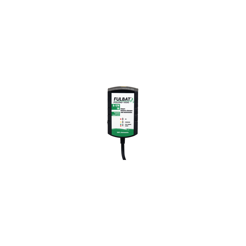 Chargeur batterie moto FULLOAD 1000 - FULBAT - 6/12V - Compatible Lithium