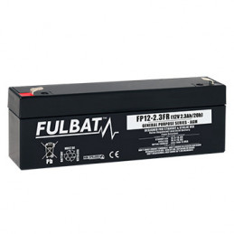 Batterie Plomb Standard FP12-2.3 FR - 12V - 2.1Ah - UL94.FR – FULBAT