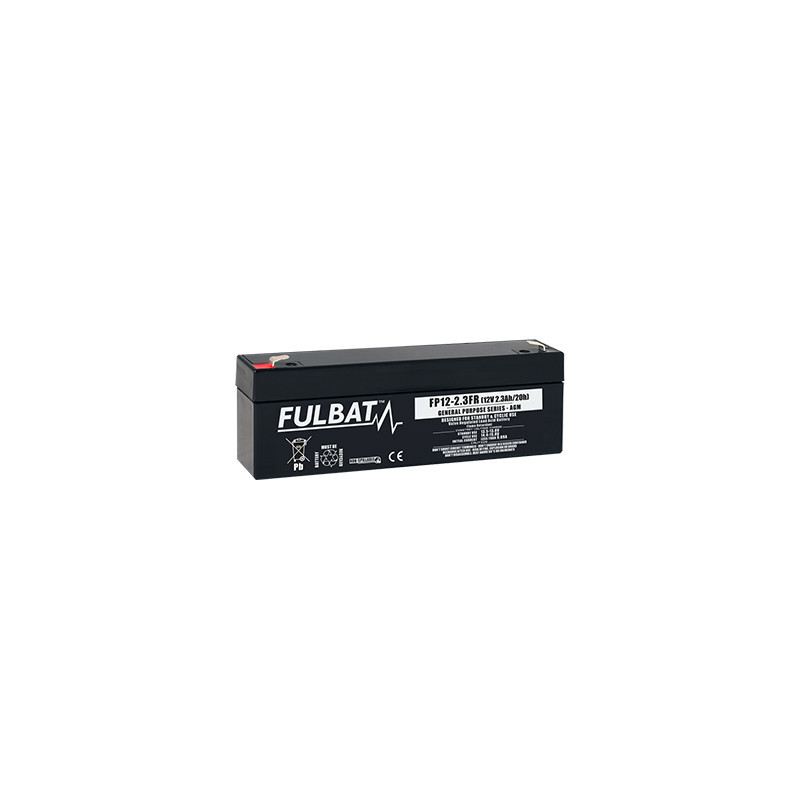 Batterie Plomb Standard FP12-2.3 FR - 12V - 2.1Ah - UL94.FR – FULBAT Batterie Plomb Standard FP12-2.3 FR - 12V - 2.1Ah - UL94.FR – FULBAT