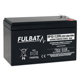 Batterie Plomb Standard FP12-7.2 FR - 12V - 6.7Ah - UL94.FR – FULBAT
