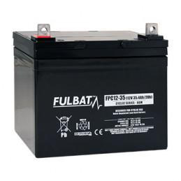 Batterie Plomb Cyclage FPC12-35 - 12V - 33Ah - UL94.FR – FULBAT