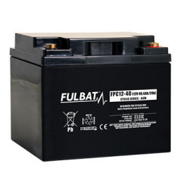 Batterie Plomb Cyclage FPC12-40 - 12V - 38Ah - UL94.FR – FULBAT