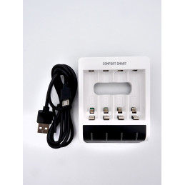 Chargeur de piles Ansmann - NiMh - Compatible AA - AAA