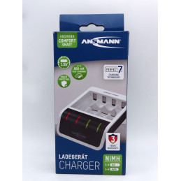 Chargeur de piles Ansmann - NiMh - Compatible AA - AAA