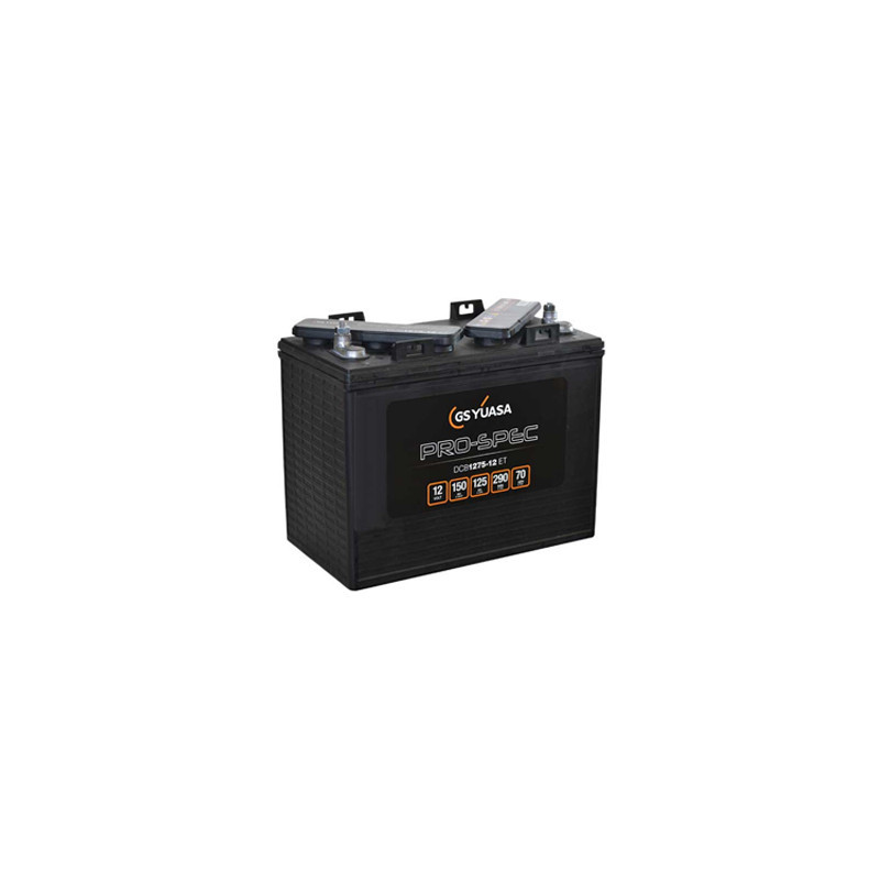Batterie DCB1275-12 YUASA - DEEP CYCLE - Compatible  T1275 - 12V - 150Ah
