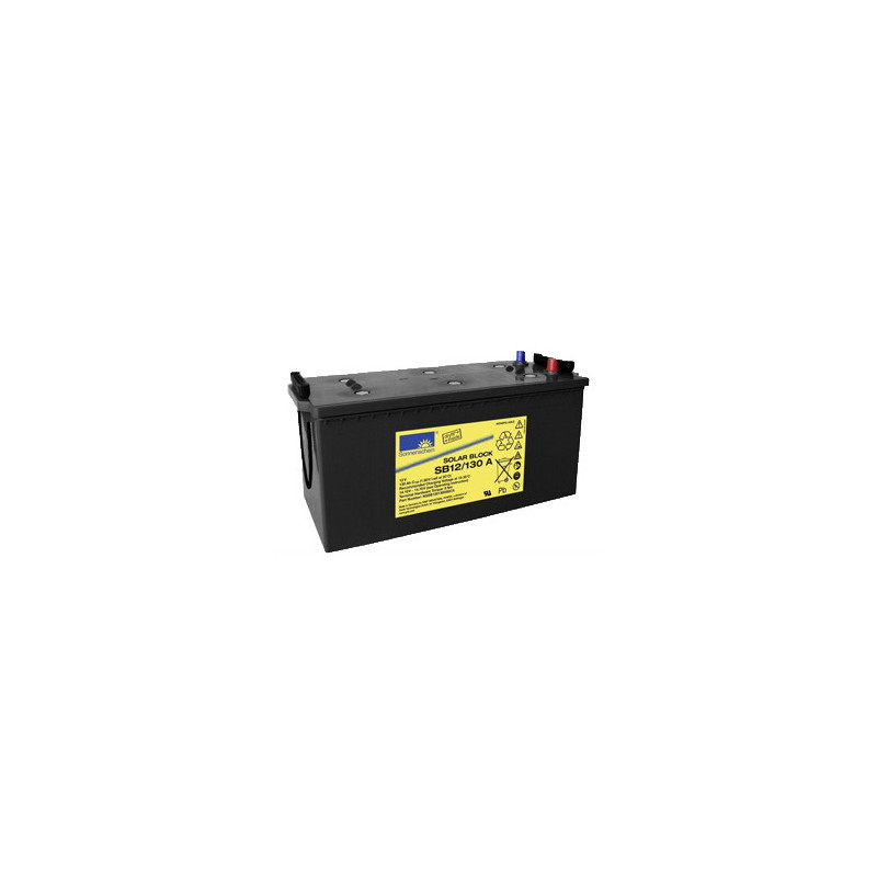 EXIDE SOLAR - SB12/130A - 12V - 130Ah