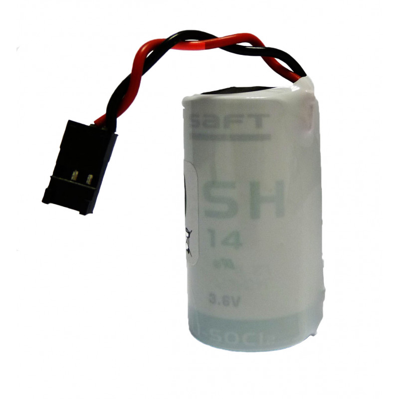 Pile Alarme Compatible CRD 5 9000 - C - LSH14 - Lithium - 3.6V - 5.5Ah + Connecteur