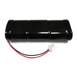 CHRONO Pile Batterie Alarme Piscine Compatible AQUAPLOUF- 6LR20 Alcaline - 9V - 18Ah + Connecteur