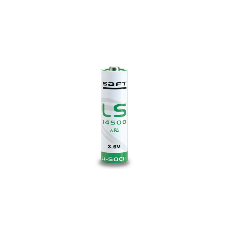 SAFT LS14500 - Pile Lithium - AA 3,6V - 2,6Ah