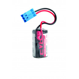 CHRONO Pile lithium ER14250 - 3.6V + 1200mAh + Connecteur 