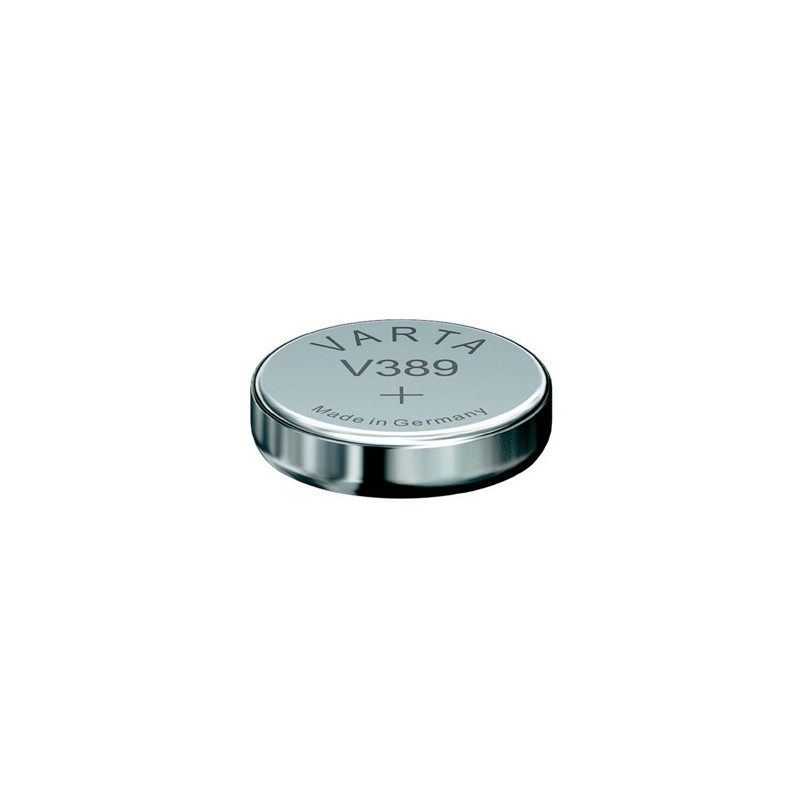 VARTA Pile Bouton Oxyde d'Argent - 389 - SR54W - SR1130W - High impedance VARTA Pile Bouton Oxyde d'Argent - 389 - SR54W - SR1130W - High impedance