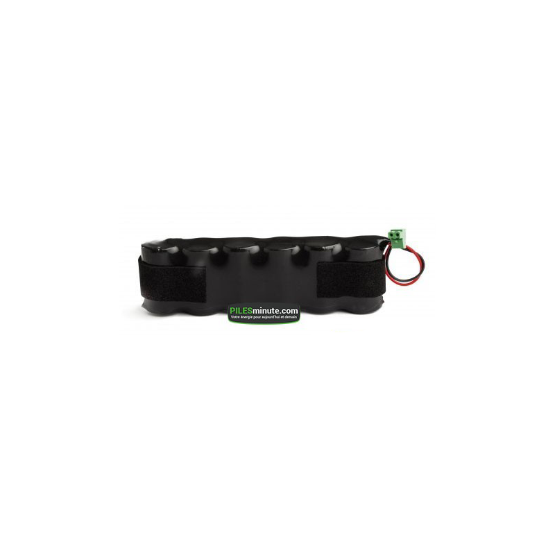 Batterie Alarme TALCO / DELTA DORE Sirène Tyxal - 6LR20 Alcaline - 9V - 18Ah + Connecteur