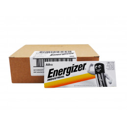 Boite 60 piles LR6 - LR06 ENERGIZER Industrial - AA - UM3 - Boite de 60 - Alcaline - 1.5V