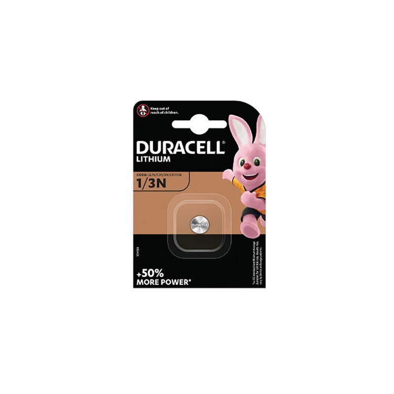Pile DURACELL CR1/3N - 2L76 - CR11108 - Lithium - 3V