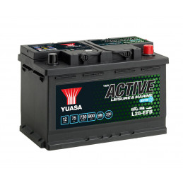 Batterie L28-EFB YUASA - Plomb Cyclage - 12V - 75Ah