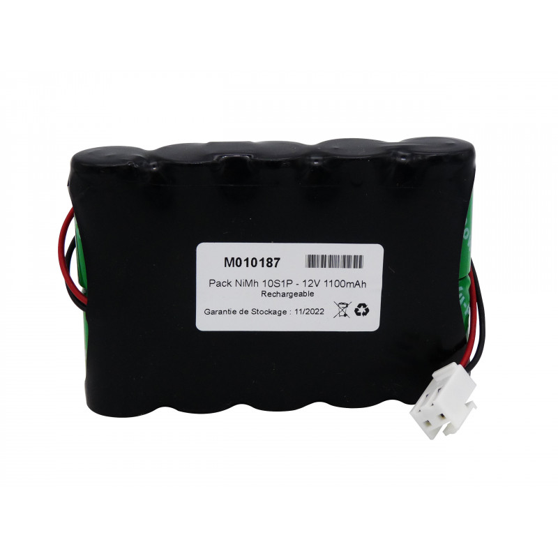 CHRONO Pack Batterie NiCd 12.0V 0.6Ah + Connecteur - MANUSA CHRONO Pack Batterie NiCd 12.0V 0.6Ah + Connecteur - MANUSA