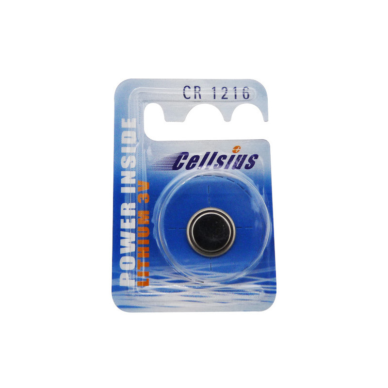 Pile Bouton CR1216 Standard - MAXELL - Lithium - 3V
