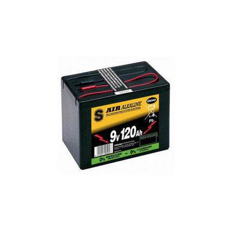 Pile CEGASA 6AS3/120B - Alcaline - 9V - 120 Ah