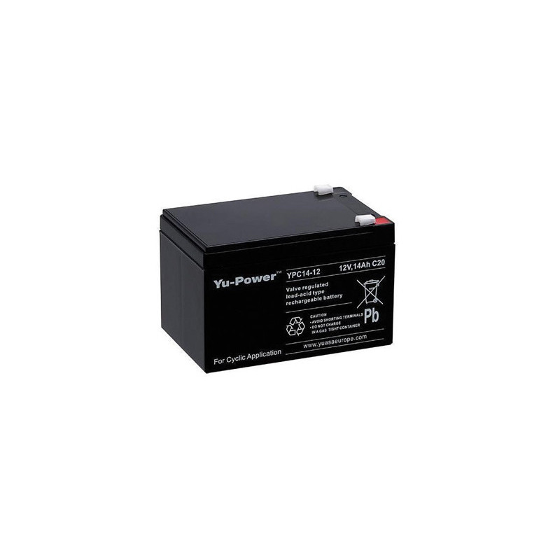 Batterie YPC14-12 YUASA - Plomb Cyclage - 12V - 14Ah