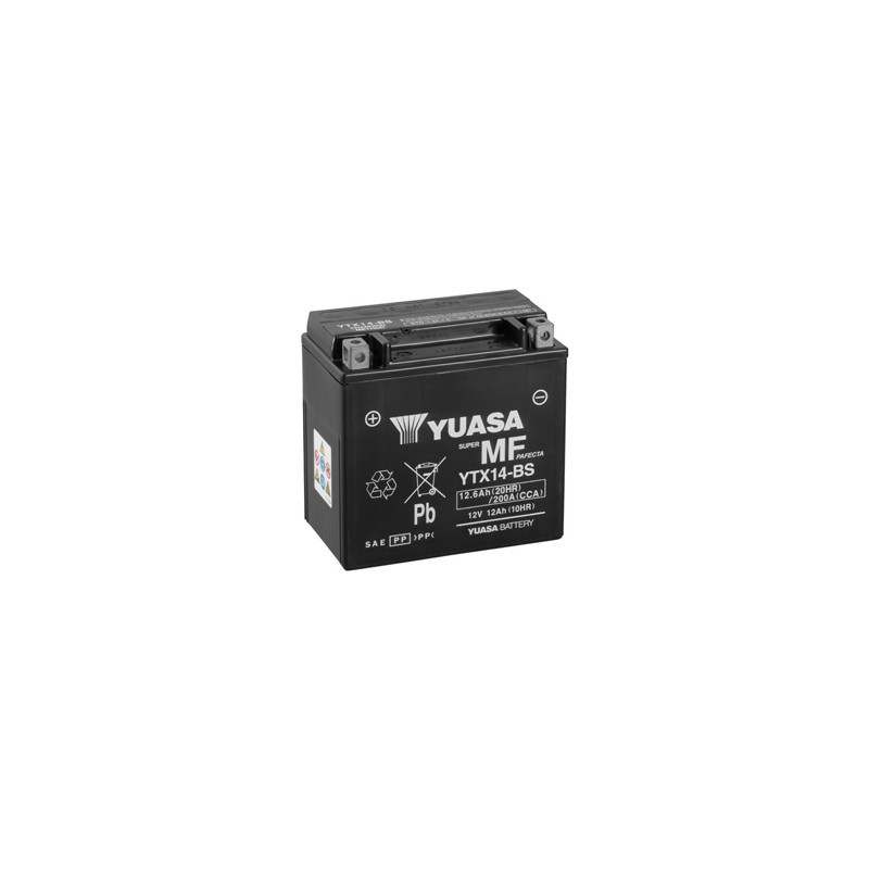 YUASA Batterie Moto 12V – 12Ah - YTX14BS