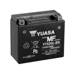 YUASA Batterie Moto 12V – 18Ah - YTX20L-BS
