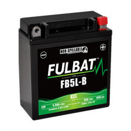 Batterie moto FB5L-B FULBAT GEL - 12V - 5.3Ah