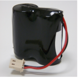 Pack Piles lithium 6V 1.4Ah pour VISONIC Next CAM 103 302 891 + Connecteur