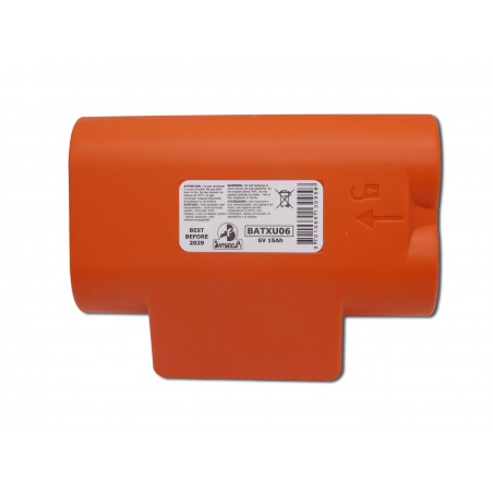 Pile Batterie Alarme BATXU06 - 6V - 15Ah - Compatible RXU06X DAITEM/LOGISTY
