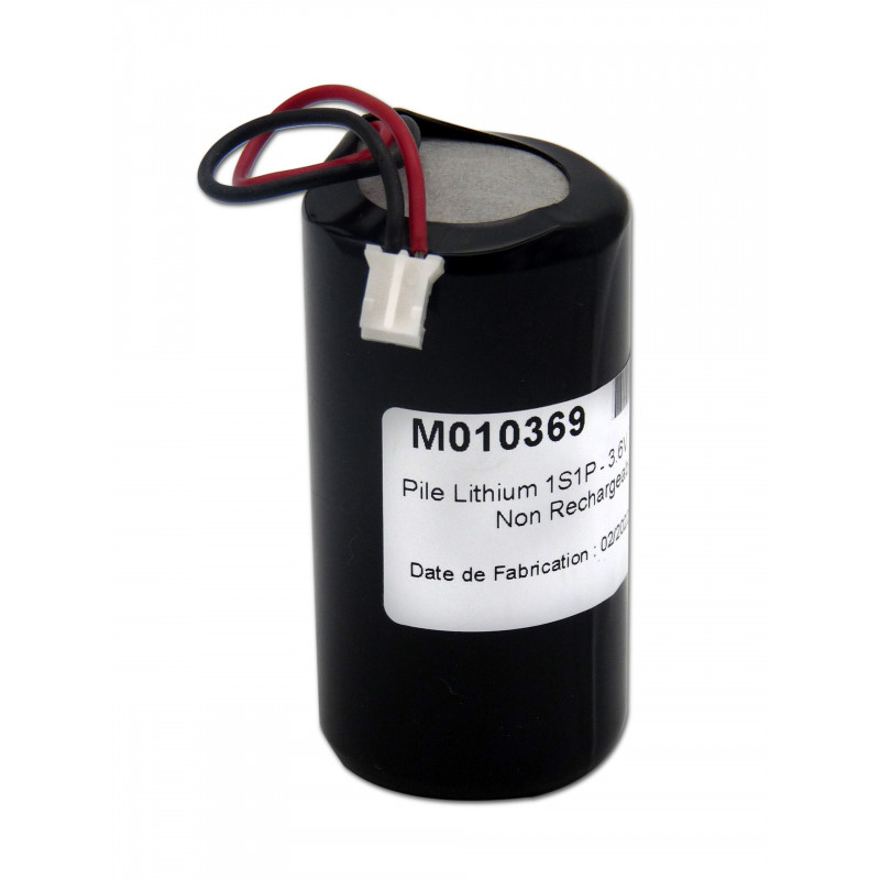 Pack Pile Lithium SAFT LSH14 1S1P - 3,6V - 7,75Ah /  + Connecteur