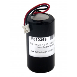 Pack Pile Lithium SAFT LSH14 1S1P - 3,6V - 7,75Ah /  + Connecteur