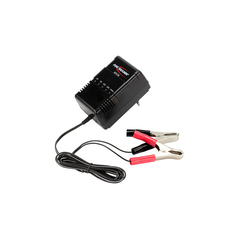 ANSMANN Chargeur Plomb - Tension réglable 2V/6V/12V/24V Pince croco - ALCS2-24