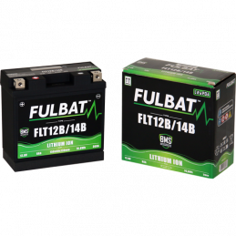 Batterie moto FULBAT FLTX4L/5L - FLTZ5S/6S - LITHIUM-ION - 12V - 2Ah