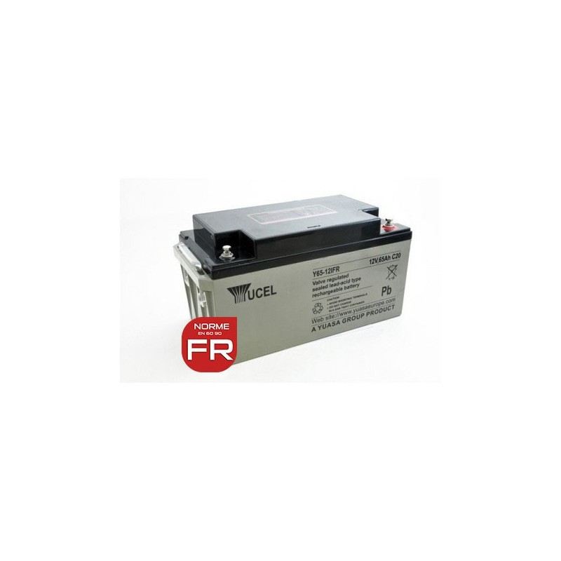 Batterie Y65-12FR - YUASA / YUCEL / YUVOLT - Plomb - AGM - 12V - 65.0Ah Batterie Y65-12FR - YUASA / YUCEL / YUVOLT - Plomb - AGM - 12V - 65.0Ah