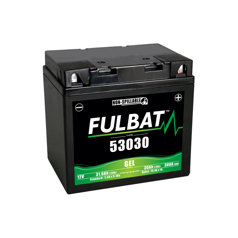 Batterie moto FULBAT 53030 - GEL - 12V - 31.6Ah